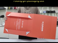 Καρτόνι πολυτελείας Ακατασταλμένο αναδιπλούμενο κουτί Διπλούμενο μαγνητικό χαρτί