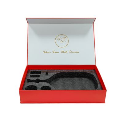 Χονδρικά Τυπωμένα Μεγάλα Μαγνητικά Κουτιά Συσκευή για Badminton & Padel Rackets Μεγάλα Κουτιά Δώρων με Τύπο Λογικού