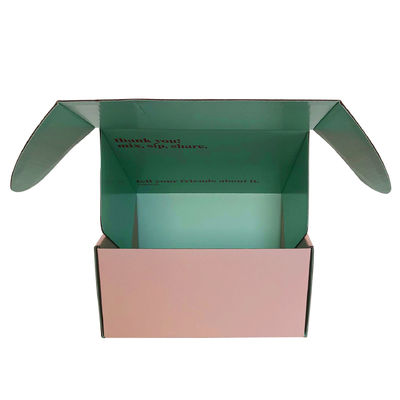 300g CCNB φλάουτα Custom Printed Folding Kraft Mailer Box για την αποστολή οικιακών προϊόντων