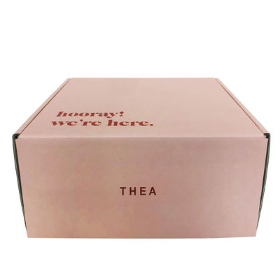 300g CCNB φλάουτα Custom Printed Folding Kraft Mailer Box για την αποστολή οικιακών προϊόντων
