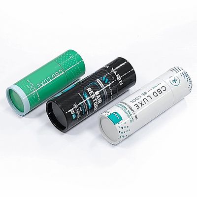 Στρογγυλοί σωλήνες χαρτιού από χαρτόνι Kraft Συσκευαστικό κουτί Κύλινδρο Σωλήνες αποστολής προσαρμοσμένα