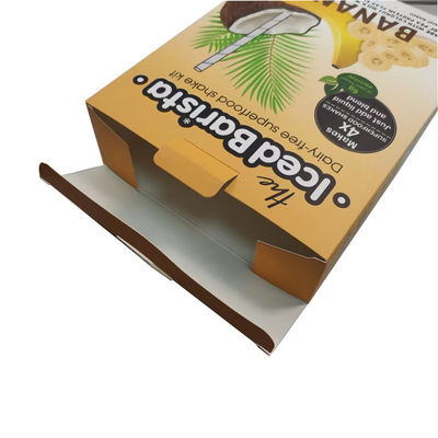 Πλήρες χρώμα αναδιπλούμενο χαρτί Custom Cereal Box Packaging Εξαφανιστική εκτύπωση