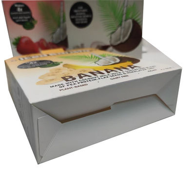 Πλήρες χρώμα αναδιπλούμενο χαρτί Custom Cereal Box Packaging Εξαφανιστική εκτύπωση