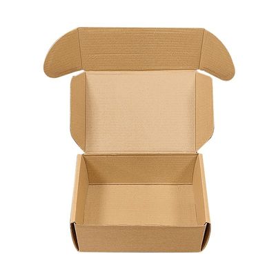 Επεξεργασμένα Kraft Paper Mailer Box Packaging Ανακυκλώσιμα κυματοειδή χαρτόνια mailer box