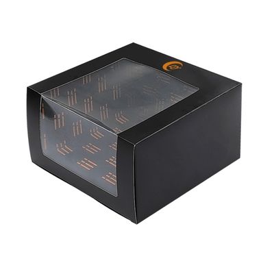 Λούξυ Custom Logo Baseball Hat Box Packaging Baseball Window Paper Τυλιζόμενο Κουτί Δώρων