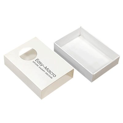 Τέχνη χαρτί συσκευασία δώρο κουτιά Matchbox στυλ συρόμενο συρτάρι κουτί με τυπωμένο χρυσό φύλλο