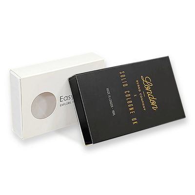 Τέχνη χαρτί συσκευασία δώρο κουτιά Matchbox στυλ συρόμενο συρτάρι κουτί με τυπωμένο χρυσό φύλλο