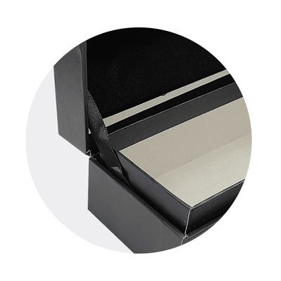 Χάρτινο Clamshell Flip Top Candle Box συσκευασία για πολυτελή σύνολο Τρία κεριά δώρο χειροτεχνία