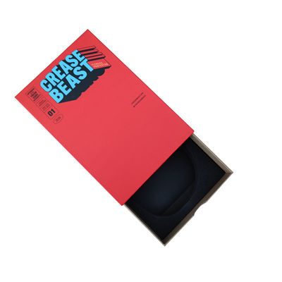 Ανακυκλώσιμο CMYK/PANTONE εκτύπωση κόκκινο μαγνητικό κουτί δώρο για τελική πολυτελή συσκευασία