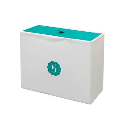 UV Finish Mint και λευκές άκαμπτες χαρτόνιες σφαίρες πάγου για μασάζ προσώπου