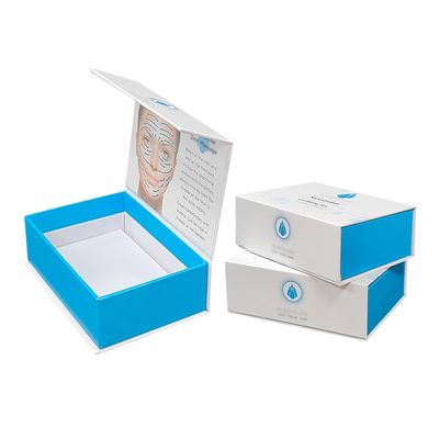 Φλαπ Box Custom Luxury Magnetic Packaging Προϊόν φροντίδας του δέρματος Φόμα Εισάγετε μαγνητικό κουτί