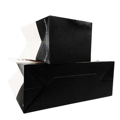 OEM Προσαρμοσμένα σχέδια Luxury Matte Gift Shopping Paper Bag με λογότυπο για ρούχα παπούτσια