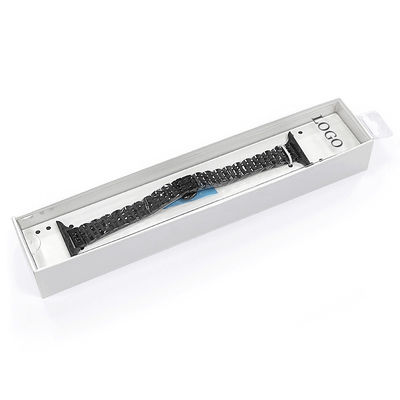 Προσαρμοσμένο λογότυπο Luxury Watch Strap Cardboard Packaging Box Long Watch Box Necklace Bracelet Watch Strap Κωδικός δώρου
