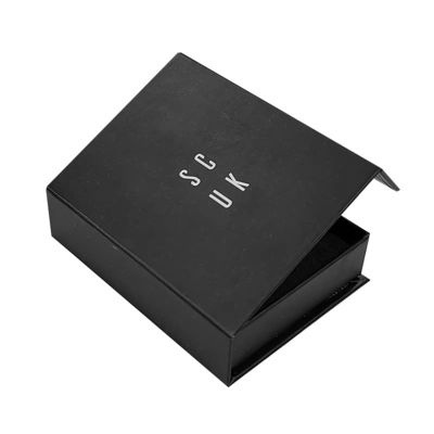 Προσαρμοσμένο λογότυπο Luxury Black Cardboard Smart Watch Magnetic Gift Packaging Box Ατομικό ρολόι με φουσκωτή επένδυση