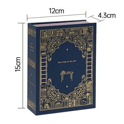 Προσαρμοσμένη εκτύπωση πολυτελούς συσκευασίας δώρου σε σχήμα βιβλίου για επώνυμα κεριά, premium λύση δώρου για γάμους και γιορτές