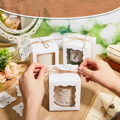 Προσαρμοσμένο Κομψό Πολυτελές Κουτί Δώρου Κεριών Τυπωμένο Κουτί Συσκευασίας Κεριών για Κεριά Υψηλής Τιμής