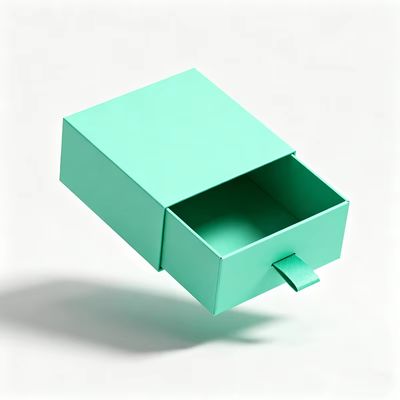 Χονδρική Πολυτελής Τετράγωνη Σχεδίαση Συρταρωτή Θήκη Συσκευασίας Δώρου από Λευκό Χαρτόνι για Κοσμήματα