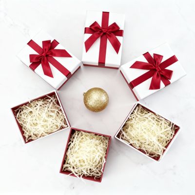 Εργοστασιακό Προσαρμοσμένο Πολυτελές Σκληρό Κουτί Δώρου με Καπάκι από Επικαλυμμένο Χαρτόνι με Ματ Λαμιναρισμό, Ανάγλυφη Εκτύπωση και Σφράγιση για Συσκευασία Δώρων