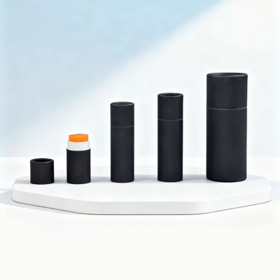 Προσαρμοσμένο Κυλινδρικό Χάρτινο Σωλήνα Για Οδοντόβουρτσα, Αιθέριο Έλαιο, Κερί, Καφέ, Τσάι, Συσκευασία, Χειροποίητο Χαρτί Και Χαρτόνι