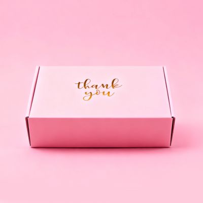 Corrugated Recyclable Biodegradable Gift Packaging Shoes Clothes Sponge Lined Postal Mailer Shipping