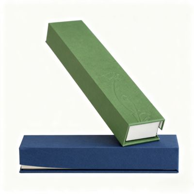 Πολυτελές Μονόχρωμο Ορθογώνιο Κουτί Θυμιάματος Clamshell Προσαρμοσμένη Συσκευασία Χαρτιού Kraft Για Δώρα Άκαμπτα Κουτιά Επένδυση Σφουγγαριού Σφράγιση