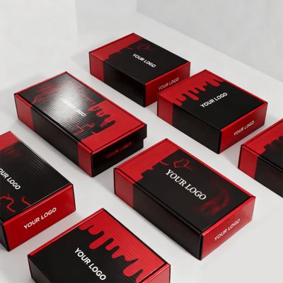 Προσαρμοσμένα Πολυτελή Γυναικεία Κουτιά Παπουτσιών Με Λογότυπο Οικολογική Ταχυδρομική Συσκευασία Κυματοειδές Χαρτόνι Για Παπούτσια Ή Ρούχα