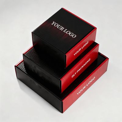 Προσαρμοσμένα Πολυτελή Γυναικεία Κουτιά Παπουτσιών Με Λογότυπο Οικολογική Ταχυδρομική Συσκευασία Κυματοειδές Χαρτόνι Για Παπούτσια Ή Ρούχα