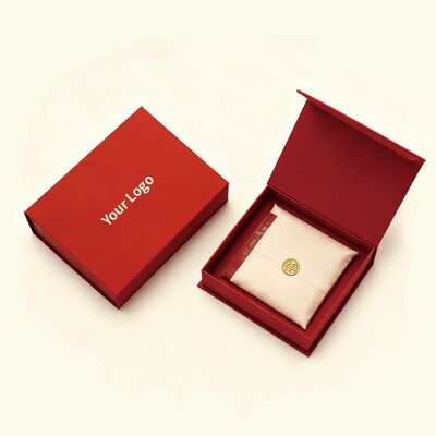 Προσαρμόσιμα ανακυκλώσιμα βερνικωμένο χαρτόνι Ακατάλληλη συσκευασία Χάρτινα κουτιά Μαγνητικά κουτιά δώρων για καλλυντικά