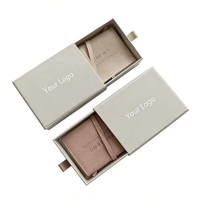 Custom Gold Foil Coated Paper Jewelry Packaging Box Drawer Paper Boxes With Foam Insert for Necklaces Bracelets Bangles Earrings