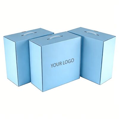 Custom Hat Boxes with logo Environmentally Friendly Coated Rigid Luxury Cardboard Shipping Paper Boxes  Packaging for Caps