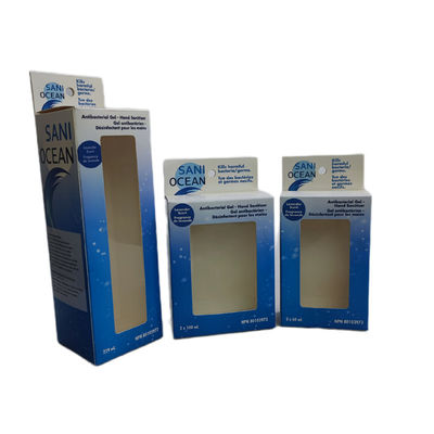 60ml 100ml 229ml Εμφάνιση απολυμαντικού χεριών Κουτί δώρου με μπουκάλια ορού Attar