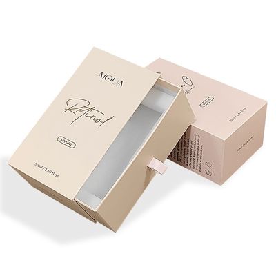 Σκιές ματιών 50ml 1.69oz Προσαρμόστε μαλλιά γενειάδα άρωμα αιθέρια έλαια φιαλίδια κουτιά συσκευασία γυάλινο μπουκάλι σταγονίδια άκαμπτο κουτί
