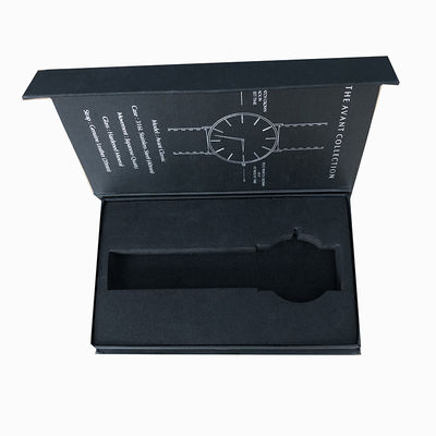 Προσαρμοσμένο λογότυπο CMYK Luxury Book Shape Magnetic Watch Box για την συσκευασία ρολογιών