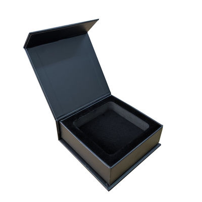 CMYK Χειροποίητο ανακυκλωμένο έντυπο χαρτί Μαγνητικό κουτί δώρων με αφρό για συσκευασία πορτοφολιού