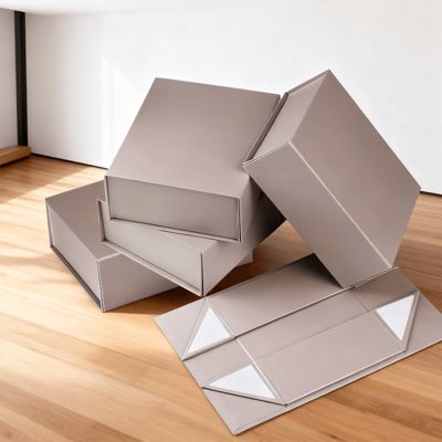 Πολυτελή Προσαρμοσμένα Σκληρά Χαρτονένια Κουτιά Περιποίησης Δέρματος από Χαρτόνι με Μαγνητικό Κλείσιμο Ανακυκλώσιμα Επαναχρησιμοποιούμενα Κουτιά Δώρων Για Καλλυντικά, Κεριά, Πορτοφόλια